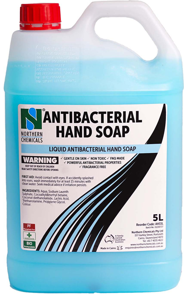 Antibacterial Hand Soap Northern Chemicals Cleaning Supplies Cairns