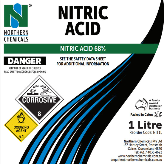 Nitric Acid 68% Acid Northern Chemicals  (6758136512683)