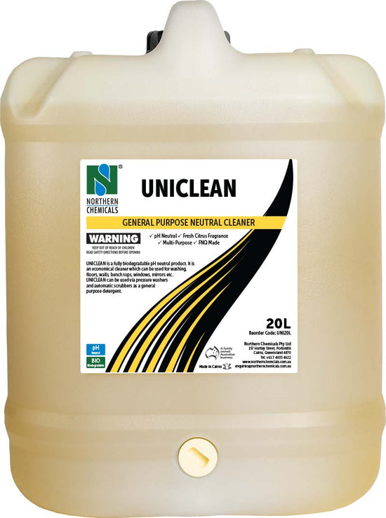 Uniclean - General Purpose Neutral Cleaner Detergent Northern Chemicals 20L  (6686056644779)