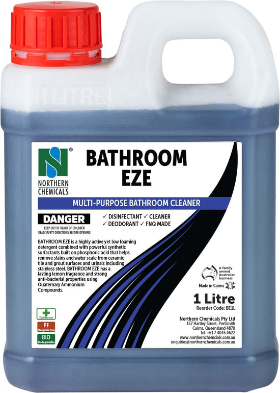 Bathroom Eze - Multi-Purpose Bathroom Cleaner Cleaner Northern Chemicals 1L  (6687818219691)