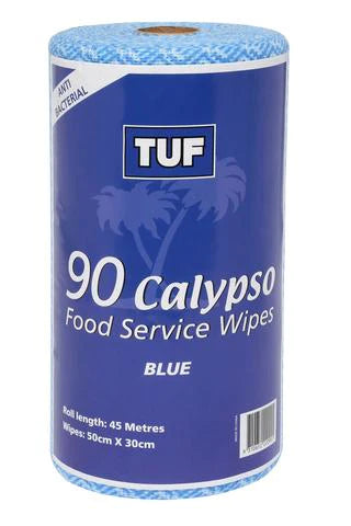 Calypso Food Service Wipes 45m Northern Chemicals Blue  (7351089463467)