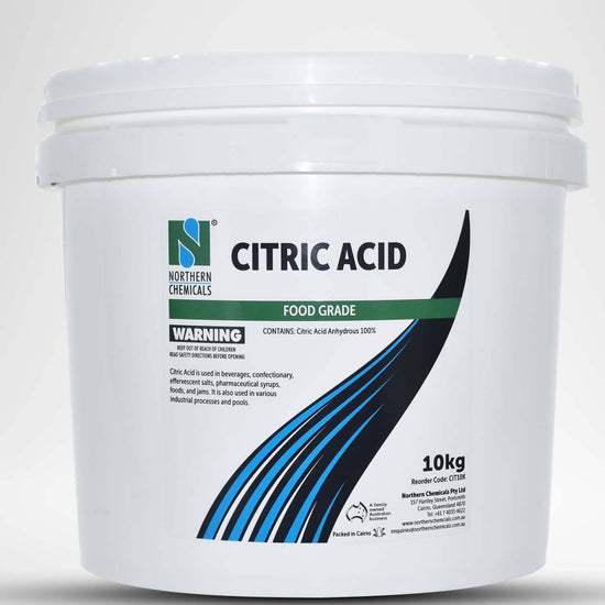 Citric Acid - Bulk Acid Northern Chemicals 10kg 