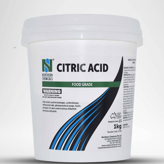 Citric Acid - Bulk Acid Northern Chemicals 1KG 