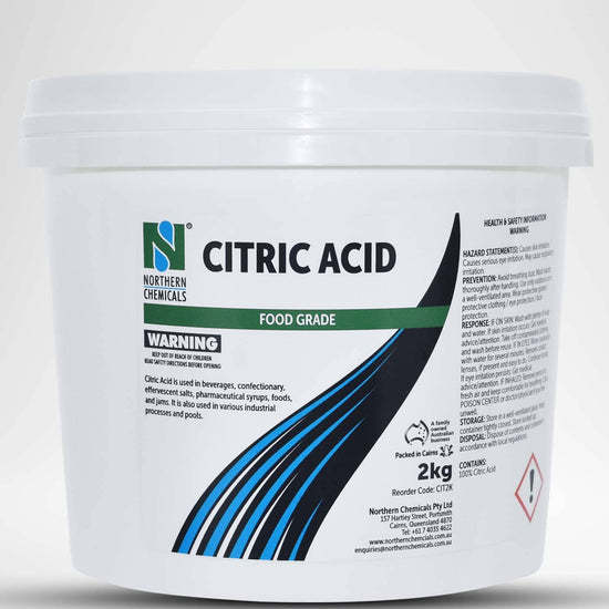 Citric Acid - Bulk Acid Northern Chemicals 2KG 