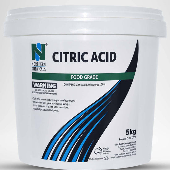 Citric Acid - Bulk Acid Northern Chemicals 5KG 