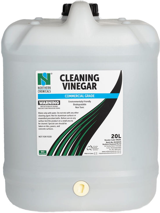 Cleaning Vinegar Natural Cleaner Northern Chemicals 20L  (6711148019883)