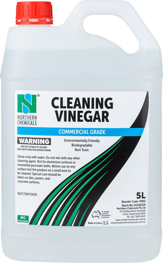 Cleaning Vinegar Natural Cleaner Northern Chemicals 5L  (6711148019883)