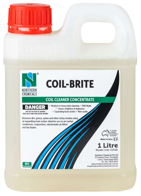 Coil-Brite - Coil Cleaner Cleaner Northern Chemicals 1L  (6673315299499)