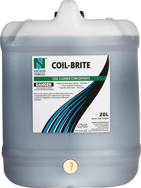 Coil-Brite - Coil Cleaner Cleaner Northern Chemicals 20L  (6673315299499)