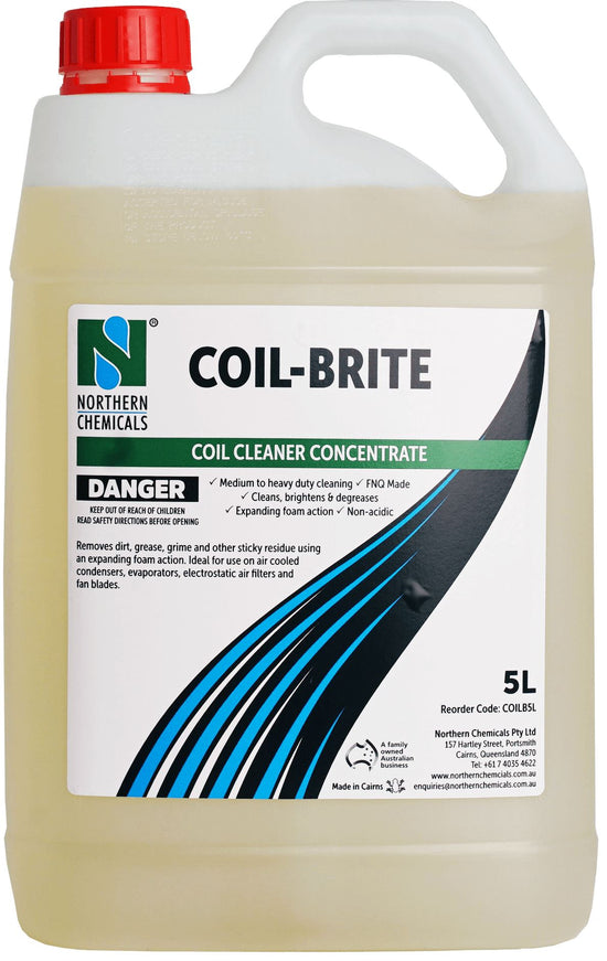Coil-Brite - Coil Cleaner Cleaner Northern Chemicals 5L  (6673315299499)