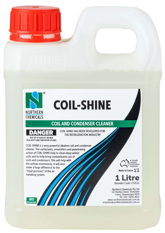 Coil-Shine - Coil and Condenser Cleaner Cleaner Northern Chemicals 1L  (6673344299179)