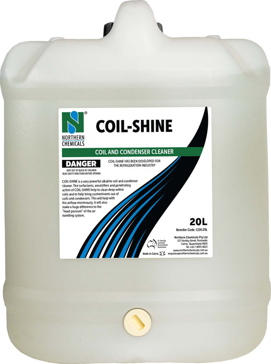 Coil-Shine - Coil and Condenser Cleaner Cleaner Northern Chemicals 20L  (6673344299179)