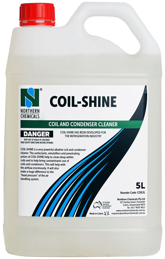 Coil-Shine - Coil and Condenser Cleaner Cleaner Northern Chemicals 5L  (6673344299179)