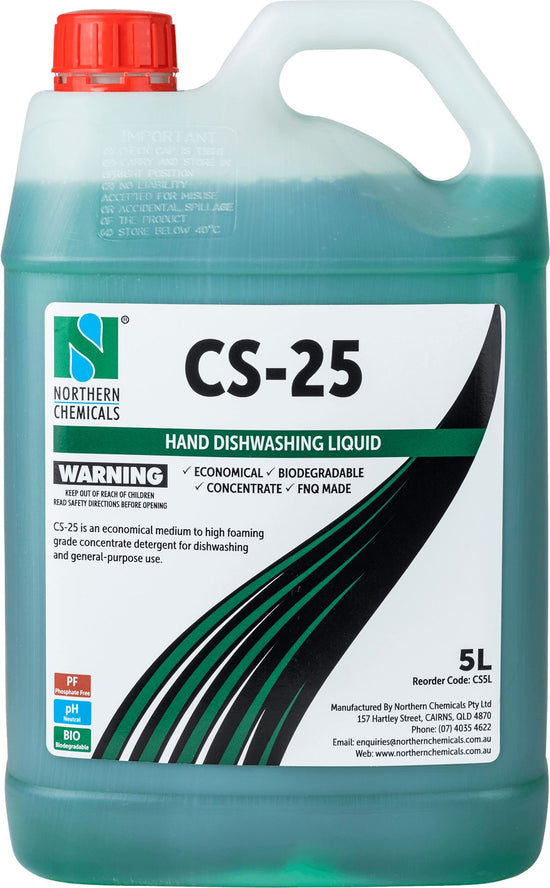 CS-25 - Dishwashing Liquid Dishwashing Liquid Northern Chemicals 5L  (6673395318955)