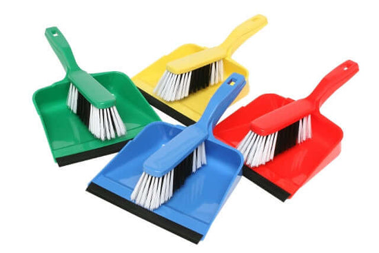 Edco Dust Pan and Brush Set Dust Pan and Broom Northern Chemicals  (6699909972139)