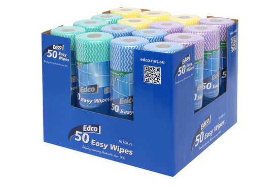 Edco Easy Wipes (50 sheets) Cloths and Wipes Northern Chemicals  (6708519174315)