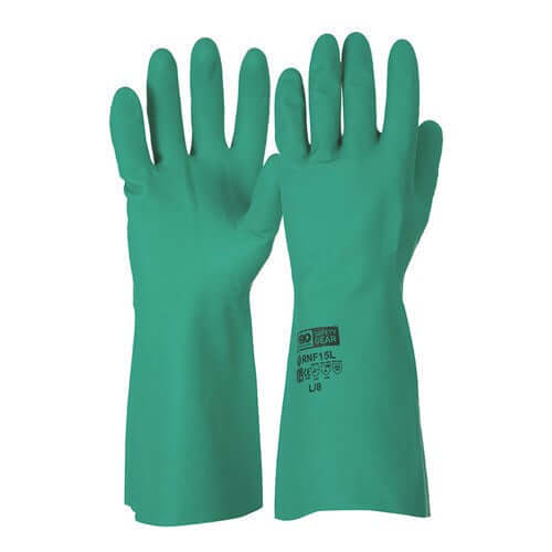 Green Nitrile Gloves Extra Large Gloves Northern Chemicals  (7351066198187)