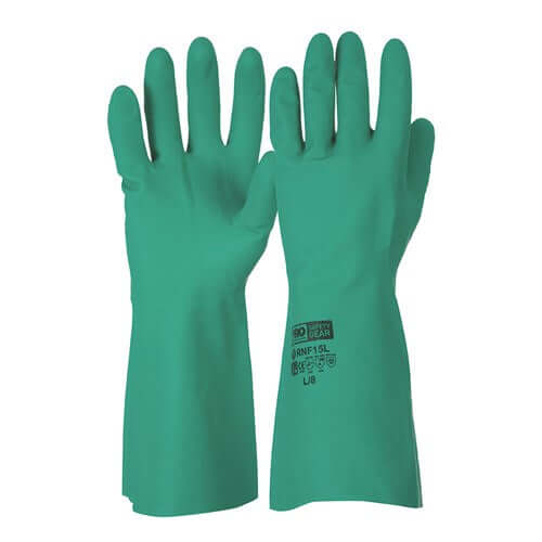 Green Nitrile Gloves Large Gloves Northern Chemicals  (7351061545131)