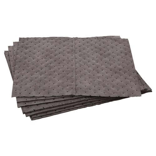 Grey General Purpose Absorbent Pad - 300gsm Pack Of 10 Spill Kits Northern Chemicals  (7342549303467)