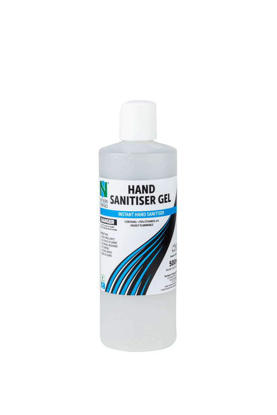 Hand Sanitiser Gel Sanitiser Northern Chemicals 500mL  (6643734053035)