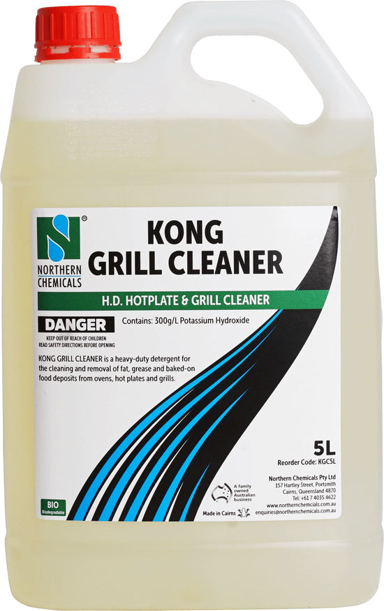 Kong Grill Cleaner Northern Chemicals 5L  (6643851559083)