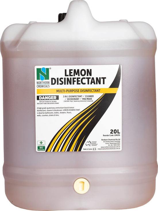 Lemon Disinfectant Cleaner Northern Chemicals 