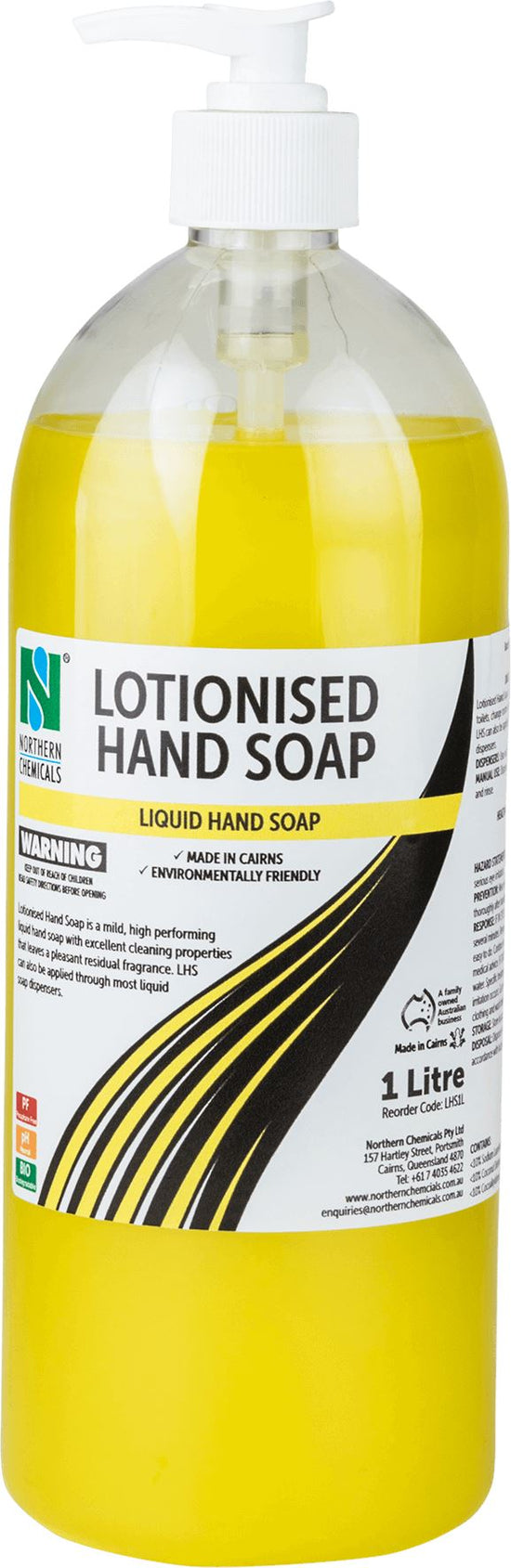 Lotionised Hand Soap Hand Soap Northern Chemicals 1L  (6687945457835)