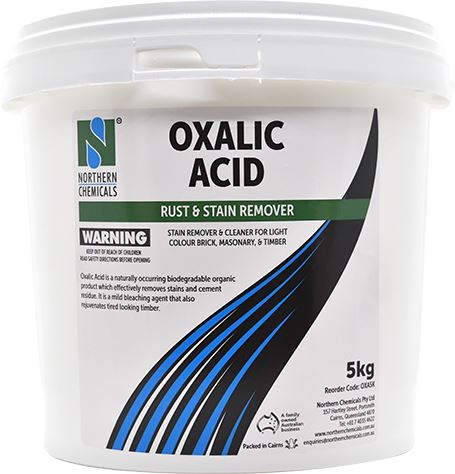 Oxalic Acid Acid Northern Chemicals | Cleaning Supplies Cairns 5kg 
