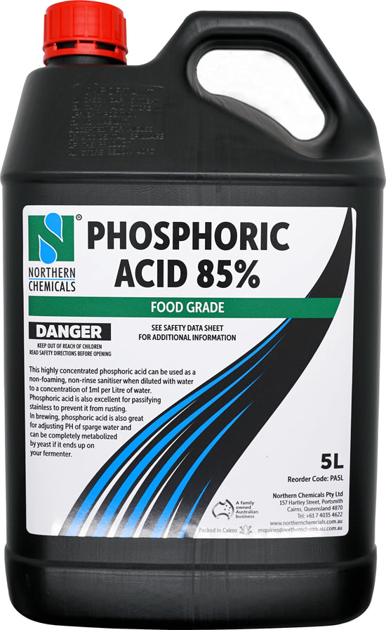 Phosphoric Acid 85% - Food Grade Acid Northern Chemicals  (6758301761707)