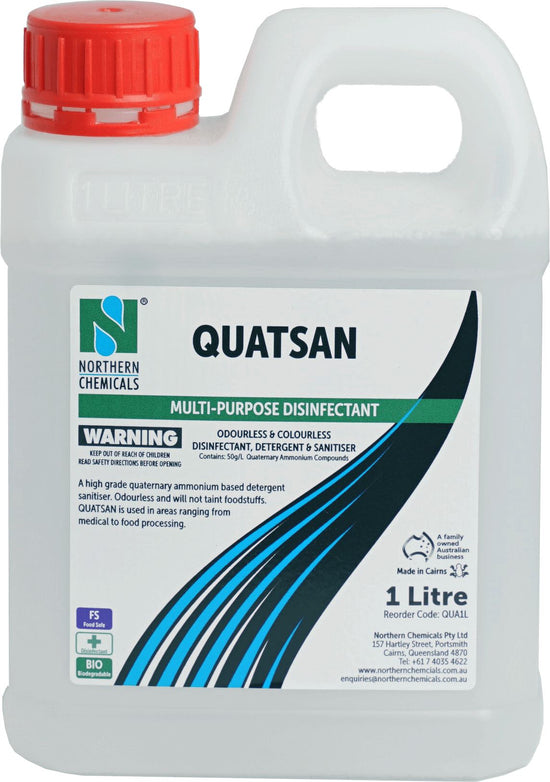 Quatsan Disinfectant Northern Chemicals 1L  (6615621566635)
