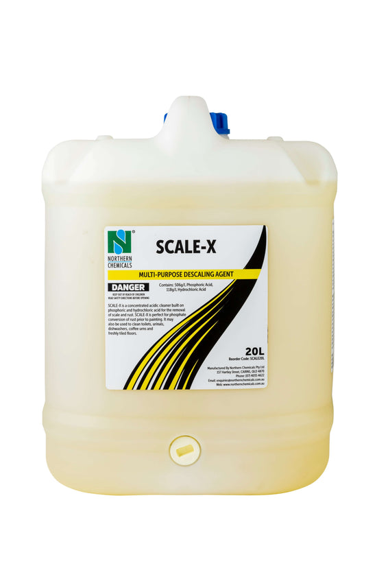 Scale-X - Multi-Purpose Descaling Agent Cleaner Northern Chemicals 20L  (6688020365483)