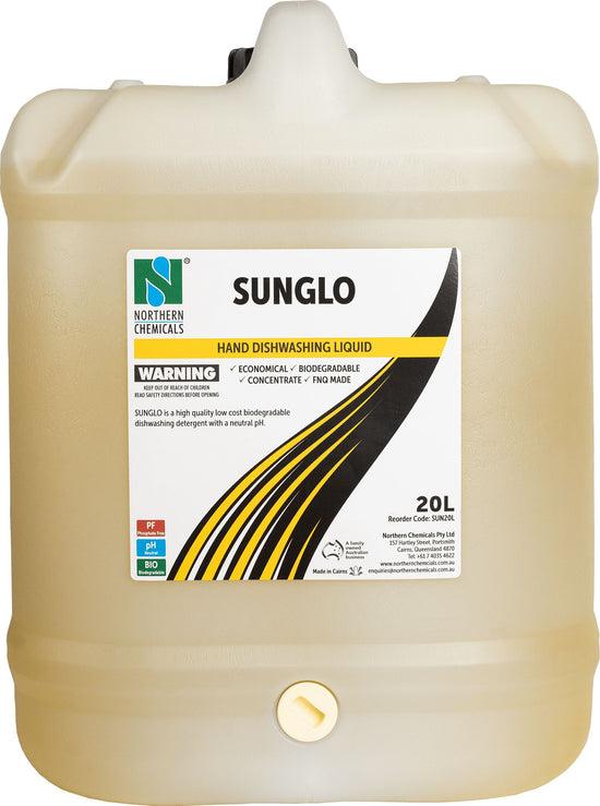 Sunglo - Hand Dishwashing Liquid Dishwashing Liquid Northern Chemicals 20L  (6686066704555)