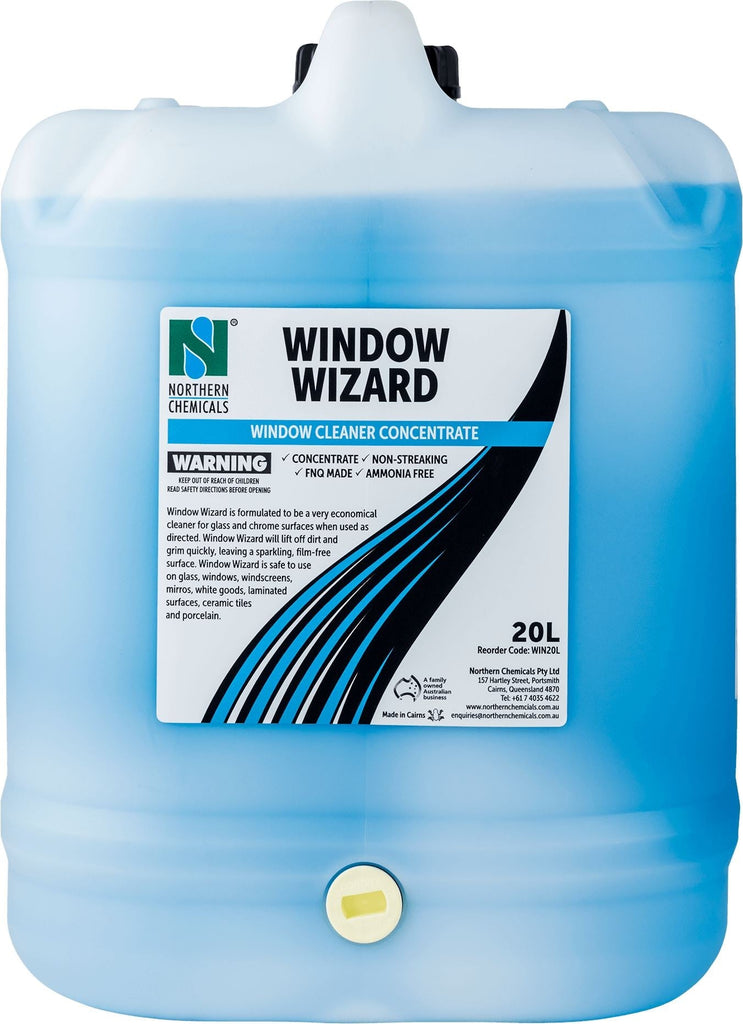 Window Vizard Window Wizard - Window Cleaning Concentrate – Northern Chemicals ...